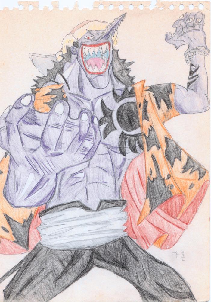 Cartoon, 3, Ryu Sung Chul, 1997, color pencile on papaer, 210 x 297 mm